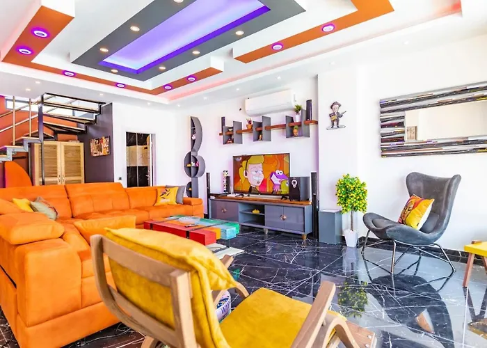 Вилла Saribelen Village 2 Bedroom With Garden And Private Pool Калкан